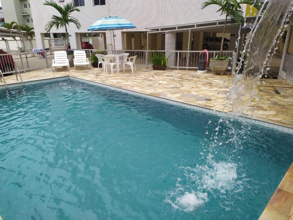 Apto 21D Piscina, 1 Vaga Na Garagem Coberta, Ar Condicionado, Churrasqueira Ubatuba Bagian luar foto